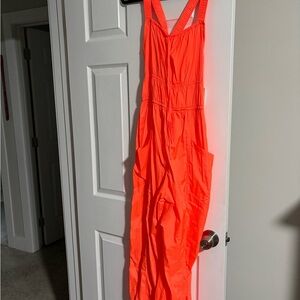 FP Movement by Free People Orange Jumpsuit